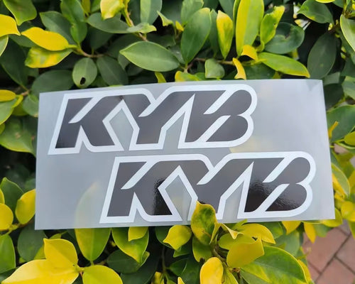 KYB Fork Stickers