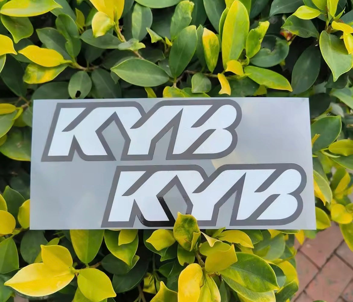 KYB Fork Stickers