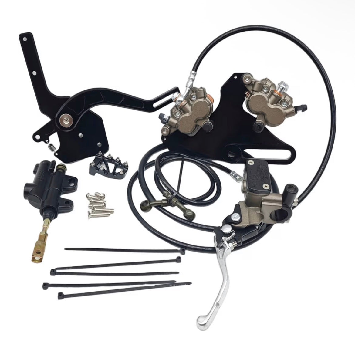 Tuttio soliel 01 ultra bee handbrake & footbrake dual caliper
